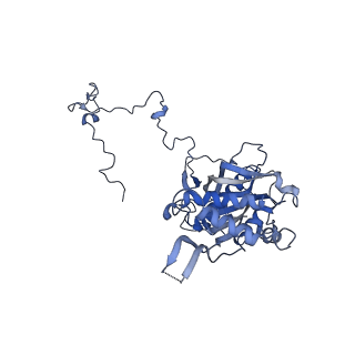11643_7a5h_5_v1-0
Structure of the split human mitoribosomal large subunit with rescue factors mtRF-R and MTRES1