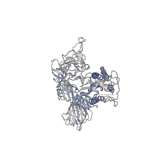 9593_6acj_A_v1-2
Trypsin-cleaved and low pH-treated SARS-CoV spike glycoprotein and ACE2 complex, ACE2-bound conformation 2