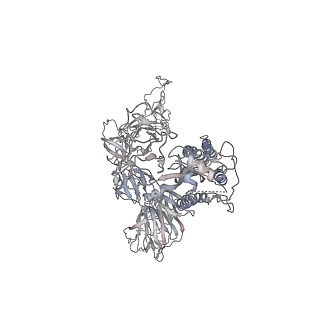 9594_6ack_A_v1-2
Trypsin-cleaved and low pH-treated SARS-CoV spike glycoprotein and ACE2 complex, ACE2-bound conformation 3