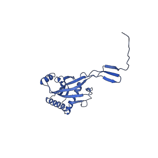 11734_7adz_0B_v1-2
Cryo-EM structure of an extracellular contractile injection system in marine bacterium Algoriphagus machipongonensis, the cap portion in extended state.