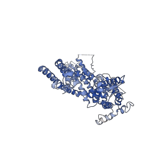 9615_6aei_B_v1-1
Cryo-EM structure of the receptor-activated TRPC5 ion channel
