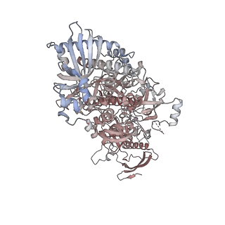 11807_7ajt_EK_v1-1
Cryo-EM structure of the 90S-exosome super-complex (state Pre-A1-exosome)
