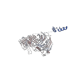 11808_7aju_UQ_v1-1
Cryo-EM structure of the 90S-exosome super-complex (state Post-A1-exosome)