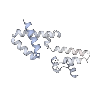 15573_8apk_h_v1-0
rotational state 3 of the Trypanosoma brucei mitochondrial ATP synthase dimer