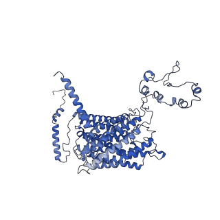 15867_8b6h_Da_v1-2
Cryo-EM structure of cytochrome c oxidase dimer (complex IV) from respiratory supercomplex of Tetrahymena thermophila