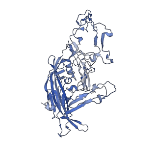 7071_6b9q_5_v1-2
Single particle cryo-EM structure determination of the LuIII capsid protein