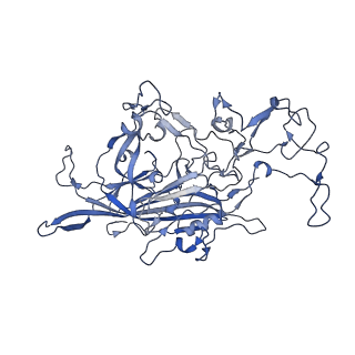 7071_6b9q_A_v1-2
Single particle cryo-EM structure determination of the LuIII capsid protein