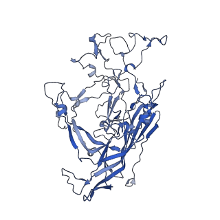 7071_6b9q_B_v1-3
Single particle cryo-EM structure determination of the LuIII capsid protein