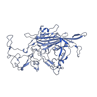 7071_6b9q_F_v1-3
Single particle cryo-EM structure determination of the LuIII capsid protein