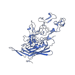 7071_6b9q_K_v1-3
Single particle cryo-EM structure determination of the LuIII capsid protein