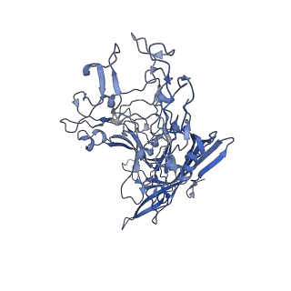 7071_6b9q_M_v1-3
Single particle cryo-EM structure determination of the LuIII capsid protein