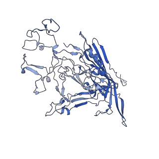 7071_6b9q_P_v1-3
Single particle cryo-EM structure determination of the LuIII capsid protein