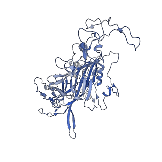7071_6b9q_Q_v1-2
Single particle cryo-EM structure determination of the LuIII capsid protein