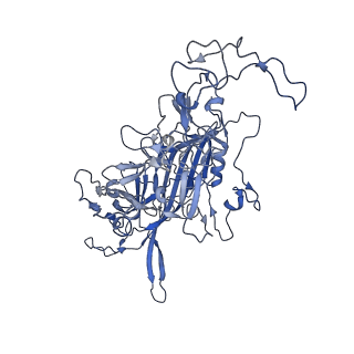 7071_6b9q_Q_v1-3
Single particle cryo-EM structure determination of the LuIII capsid protein