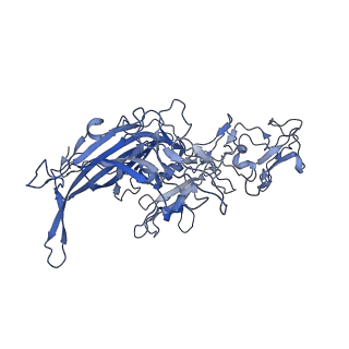 7071_6b9q_S_v1-3
Single particle cryo-EM structure determination of the LuIII capsid protein