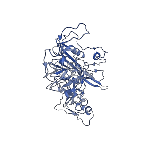 7071_6b9q_U_v1-2
Single particle cryo-EM structure determination of the LuIII capsid protein