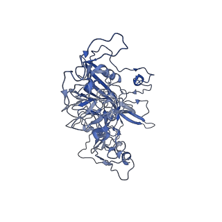 7071_6b9q_U_v1-3
Single particle cryo-EM structure determination of the LuIII capsid protein