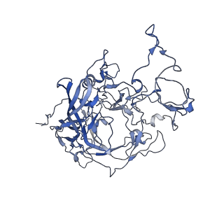 7071_6b9q_a_v1-2
Single particle cryo-EM structure determination of the LuIII capsid protein