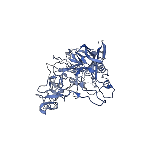 7071_6b9q_h_v1-2
Single particle cryo-EM structure determination of the LuIII capsid protein