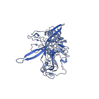 7071_6b9q_m_v1-2
Single particle cryo-EM structure determination of the LuIII capsid protein