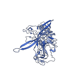 7071_6b9q_m_v1-3
Single particle cryo-EM structure determination of the LuIII capsid protein