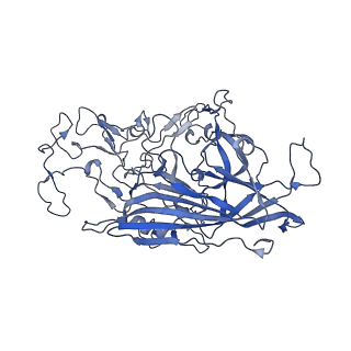 7071_6b9q_p_v1-3
Single particle cryo-EM structure determination of the LuIII capsid protein