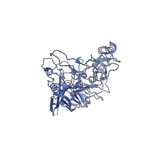 7071_6b9q_w_v1-2
Single particle cryo-EM structure determination of the LuIII capsid protein