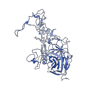 7071_6b9q_z_v1-3
Single particle cryo-EM structure determination of the LuIII capsid protein