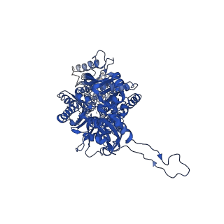 7074_6baj_A_v1-4
Cryo-EM structure of lipid bilayer in the native cell membrane nanoparticles of AcrB