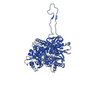7074_6baj_B_v1-3
Cryo-EM structure of lipid bilayer in the native cell membrane nanoparticles of AcrB