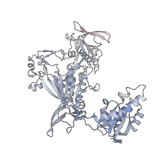 12206_7bkb_A_v1-0
Formate dehydrogenase - heterodisulfide reductase - formylmethanofuran dehydrogenase complex from Methanospirillum hungatei (hexameric, composite structure)