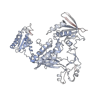 12206_7bkb_a_v1-0
Formate dehydrogenase - heterodisulfide reductase - formylmethanofuran dehydrogenase complex from Methanospirillum hungatei (hexameric, composite structure)
