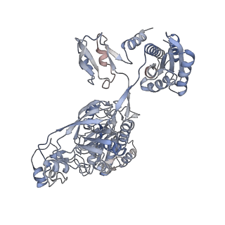 12209_7bkc_A_v1-0
Formate dehydrogenase - heterodisulfide reductase - formylmethanofuran dehydrogenase complex from Methanospirillum hungatei (dimeric, composite structure)