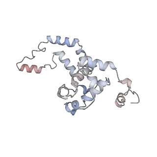 12210_7bkd_C_v1-0
Formate dehydrogenase - heterodisulfide reductase - formylmethanofuran dehydrogenase complex from Methanospirillum hungatei (heterodislfide reductase core and mobile arm in conformational state 1, composite structure)