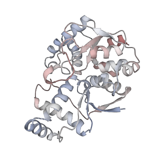 12210_7bkd_b_v1-0
Formate dehydrogenase - heterodisulfide reductase - formylmethanofuran dehydrogenase complex from Methanospirillum hungatei (heterodislfide reductase core and mobile arm in conformational state 1, composite structure)