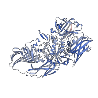 16091_8bk7_D_v1-2
Cryo-EM structure of beta-galactosidase at 3.3 A resolution plunged 5 ms after mixing with apoferritin