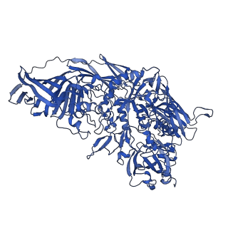16097_8bkg_A_v1-2
Cryo-EM structure of beta-galactosidase at 3.2 A resolution plunged 35 ms after mixing with apoferritin
