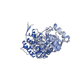 16116_8bm0_H_v1-4
Structure of GroEL:GroES-ATP complex plunge frozen 200 ms after reaction initiation