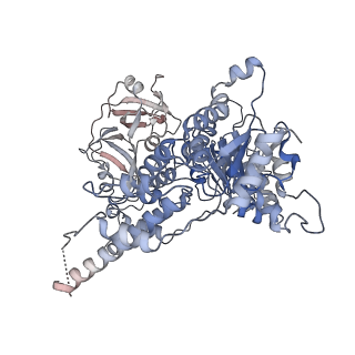 30150_7bpb_E_v1-1
Human AAA+ ATPase VCP mutant - T76E, AMP-PNP bound form, Conformation I