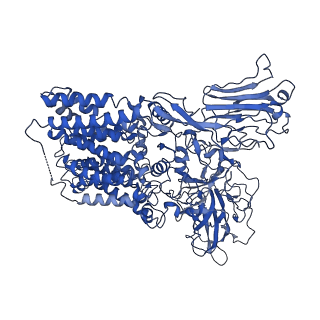 30218_7bvf_B_v1-2
Cryo-EM structure of Mycobacterium tuberculosis arabinosyltransferase EmbA-EmbB-AcpM2 in complex with ethambutol