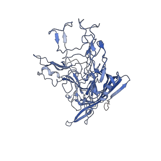 7302_6bx1_P_v1-1
Atomic resolution structure of human bufavirus 3