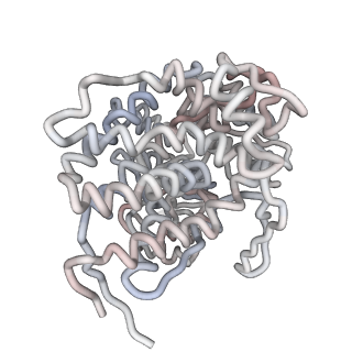 5002_3c9v_A_v1-2
C7 Symmetrized Structure of Unliganded GroEL at 4.7 Angstrom Resolution from CryoEM