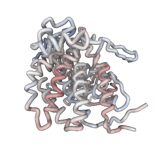 5001_3cau_E_v1-2
D7 symmetrized structure of unliganded GroEL at 4.2 Angstrom resolution by cryoEM