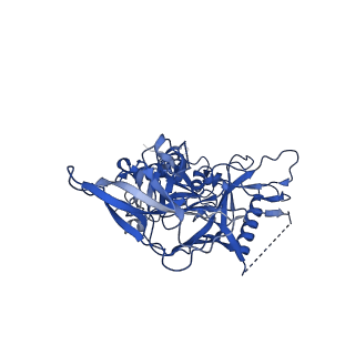7460_6cdi_2_v1-3
Cryo-EM structure at 3.6 A resolution of vaccine-elicited antibody vFP16.02 in complex with HIV-1 Env BG505 DS-SOSIP, and antibodies VRC03 and PGT122