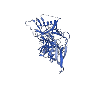 7460_6cdi_C_v1-3
Cryo-EM structure at 3.6 A resolution of vaccine-elicited antibody vFP16.02 in complex with HIV-1 Env BG505 DS-SOSIP, and antibodies VRC03 and PGT122