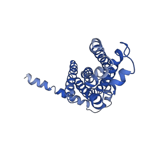 30367_7ch0_A_v1-1
The overall structure of the MlaFEDB complex in ATP-bound EQclose conformation (Mutation of E170Q on MlaF)