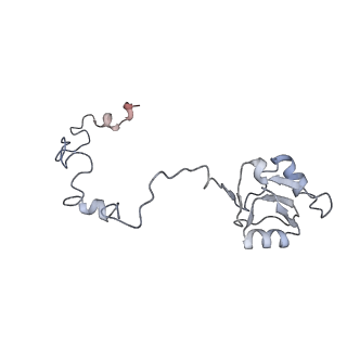 16729_8cmj_M_v1-6
Translocation intermediate 4 (TI-4*) of 80S S. cerevisiae ribosome with eEF2 in the absence of sordarin