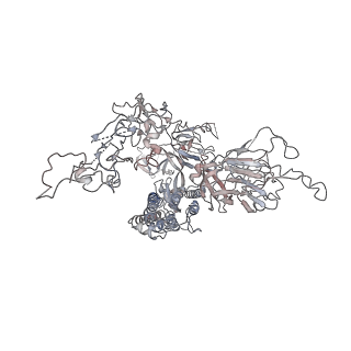 30419_7cn9_B_v1-1
Cryo-EM structure of SARS-CoV-2 Spike ectodomain