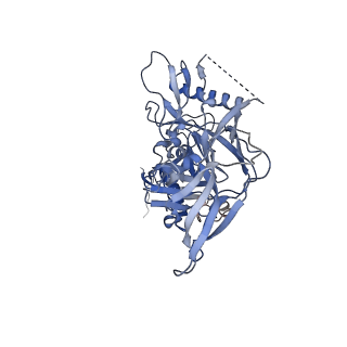 7568_6crq_A_v1-3
Glutaraldehyde-treated BG505 SOSIP.664 Env in complex with PGV04 Fab