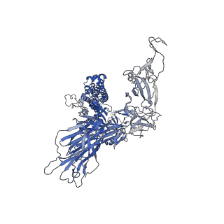 26964_8csj_A_v1-0
Cryo-EM structure of NTD-directed non-neutralizing antibody 4-33 in complex with prefusion SARS-CoV-2 spike glycoprotein